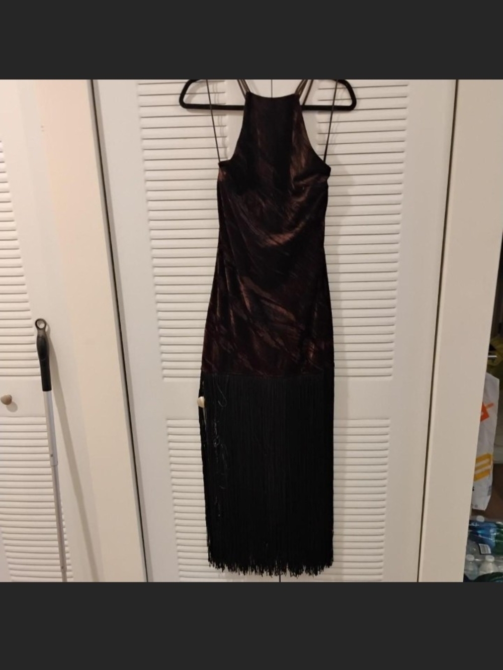 Zara Fringe Midi Dress - Picture 7 of 8